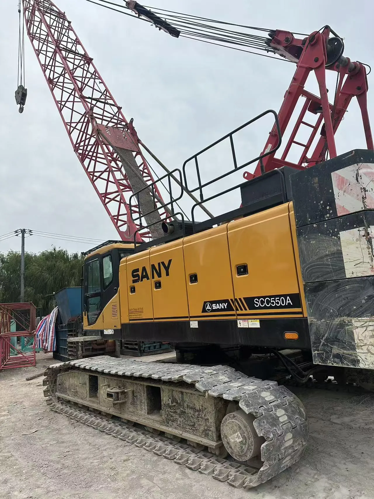 2020 SANY SCC550A 55-ton